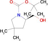 (R)-tert-Butyl 2-(hydroxymethyl)-4,4-dimethylpyrrolidine-1-carboxylate