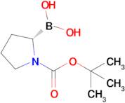 (S)-(1-(tert-Butoxycarbonyl)pyrrolidin-2-yl)boronic acid