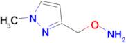 O-((1-Methyl-1H-pyrazol-3-yl)methyl)hydroxylamine