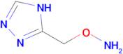 O-[(4H-1,2,4-triazol-3-yl)methyl]hydroxylamine