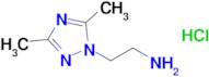 2-(3,5-Dimethyl-1H-1,2,4-triazol-1-yl)ethanamine hydrochloride