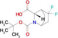 (3S)-2-(tert-Butoxycarbonyl)-5,5-difluoro-2-azabicyclo[2.2.2]octane-3-carboxylic acid