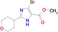 methyl 4-bromo-2-(oxan-4-yl)-1H-imidazole-5-carboxylate