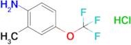 2-Methyl-4-(trifluoromethoxy)aniline hydrochloride