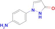 1-(4-Aminophenyl)-1,2-dihydro-3H-pyrazol-3-one