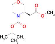 tert-Butyl (R)-3-(2-methoxy-2-oxoethyl)morpholine-4-carboxylate