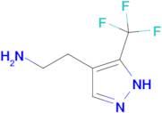 2-[5-(trifluoromethyl)-1H-pyrazol-4-yl]ethan-1-amine