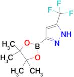 3-(4,4,5,5-tetramethyl-1,3,2-dioxaborolan-2-yl)-5-(trifluoromethyl)-1H-pyrazole