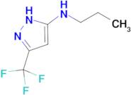 N-propyl-3-(trifluoromethyl)-1H-pyrazol-5-amine