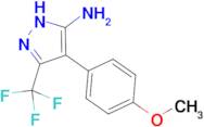 4-(4-methoxyphenyl)-3-(trifluoromethyl)-1H-pyrazol-5-amine