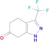 3-(Trifluoromethyl)-4,5-dihydro-1H-indazol-6(7H)-one