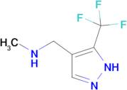 methyl({[5-(trifluoromethyl)-1H-pyrazol-4-yl]methyl})amine