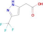 2-[3-(trifluoromethyl)-1H-pyrazol-5-yl]acetic acid