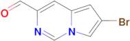 6-Bromopyrrolo[1,2-c]pyrimidine-3-carbaldehyde