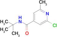 N-(tert-Butyl)-2-chloro-6-methylisonicotinamide