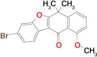 3-Bromo-10-methoxy-6,6-dimethylnaphtho[2,3-b]benzofuran-11(6H)-one