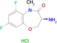(S)-3-Amino-6,8-difluoro-5-methyl-2,3-dihydrobenzo[b][1,4]oxazepin-4(5H)-one hydrochloride