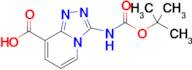 3-((tert-Butoxycarbonyl)amino)-[1,2,4]triazolo[4,3-a]pyridine-8-carboxylic acid