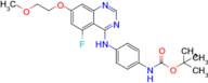 Tert-Butyl (4-((5-fluoro-7-(2-methoxyethoxy)quinazolin-4-yl)amino)phenyl)carbamate