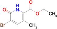 Ethyl 5-bromo-3-methyl-6-oxo-1,6-dihydropyridine-2-carboxylate