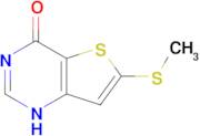 6-(methylsulfanyl)-1H,4H-thieno[3,2-d]pyrimidin-4-one