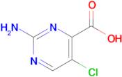 2-Amino-5-chloropyrimidine-4-carboxylic acid