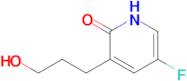 5-fluoro-3-(3-hydroxypropyl)-1,2-dihydropyridin-2-one