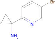 1-(5-Bromopyridin-2-yl)cyclopropanamine