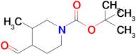 tert-Butyl 4-formyl-3-methylpiperidine-1-carboxylate