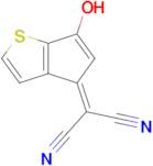 2-{6-hydroxy-4H-cyclopenta[b]thiophen-4-ylidene}propanedinitrile