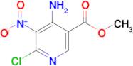 Methyl 4-amino-6-chloro-5-nitronicotinate