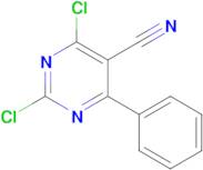 2,4-Dichloro-6-phenyl-5-pyrimidinecarbonitrile