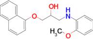 1-((2-Methoxyphenyl)amino)-3-(naphthalen-1-yloxy)propan-2-ol