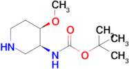 tert-Butyl ((3S,4R)-4-methoxypiperidin-3-yl)carbamate