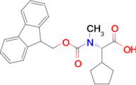 (S)-2-((((9H-Fluoren-9-yl)methoxy)carbonyl)(methyl)amino)-2-cyclopentylacetic acid