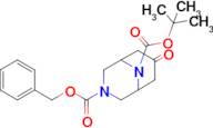 3-Benzyl 9-(tert-butyl) 7-oxo-3,9-diazabicyclo[3.3.1]nonane-3,9-dicarboxylate