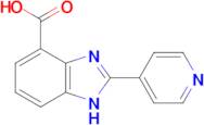 2-(pyridin-4-yl)-1H-1,3-benzodiazole-4-carboxylic acid