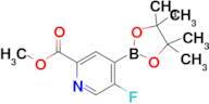 Methyl 5-fluoro-4-(4,4,5,5-tetramethyl-1,3,2-dioxaborolan-2-yl)picolinate