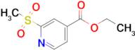 Ethyl 2-(methylsulfonyl)isonicotinate