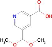 5-(Dimethoxymethyl)nicotinic acid