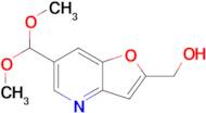 (6-(Dimethoxymethyl)furo[3,2-b]pyridin-2-yl)methanol