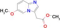 Methyl 2-(6-methoxyimidazo[1,2-a]pyridin-3-yl)acetate