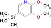 2,3-Dimethoxy-5-(trimethylsilyl)pyridine