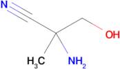 2-Amino-3-hydroxy-2-methylpropanenitrile