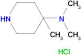 N,N,4-Trimethylpiperidin-4-amine hydrochloride