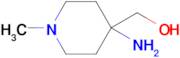 (4-Amino-1-methylpiperidin-4-yl)methanol