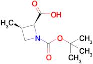 (2S,3R)-1-(tert-Butoxycarbonyl)-3-methylazetidine-2-carboxylic acid