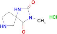 3-Methyl-1,3,7-triazaspiro[4.4]nonane-2,4-dione hydrochloride