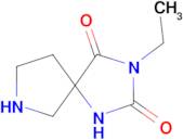 3-Ethyl-1,3,7-triazaspiro[4.4]nonane-2,4-dione