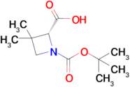 (R)-1-(tert-Butoxycarbonyl)-3,3-dimethylazetidine-2-carboxylic acid